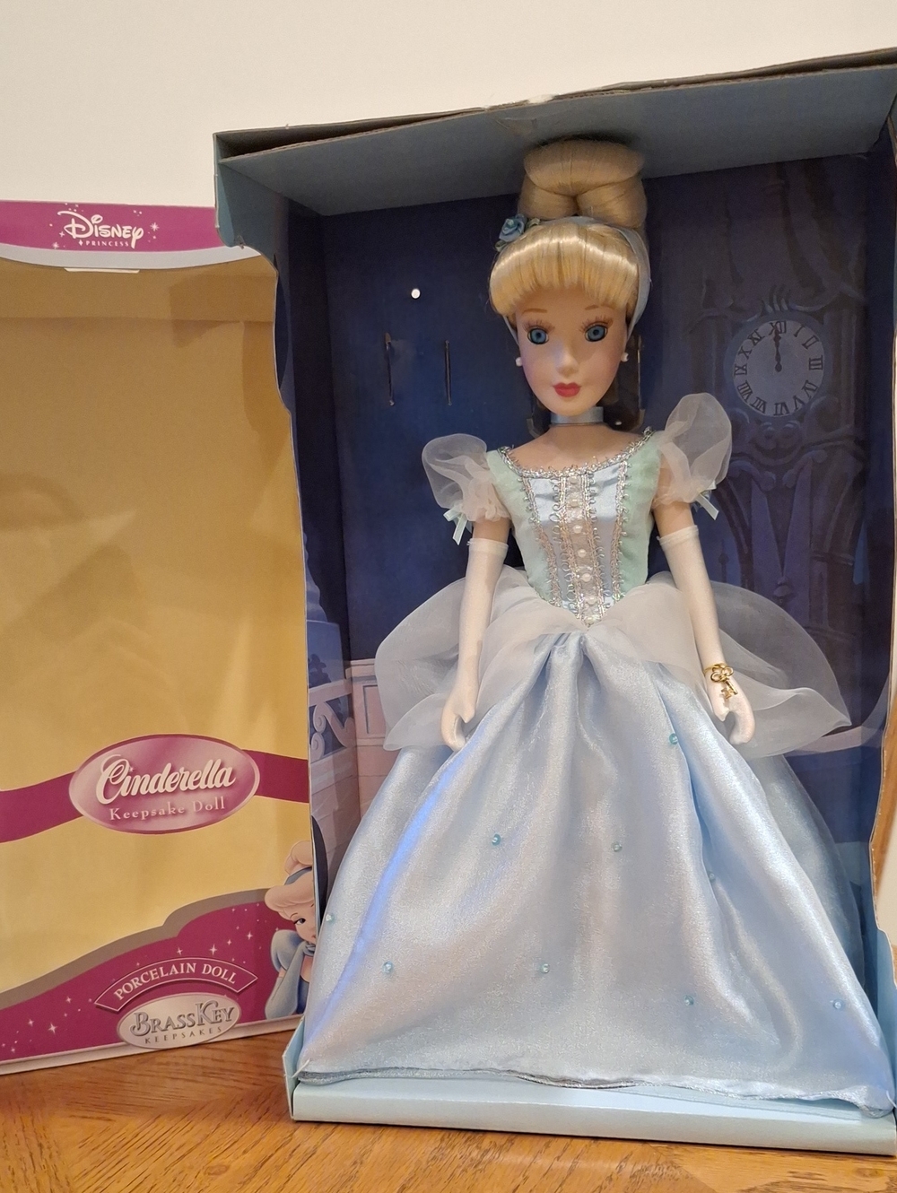 Disney 2004 Cinderella Porcelain Keepsake Doll